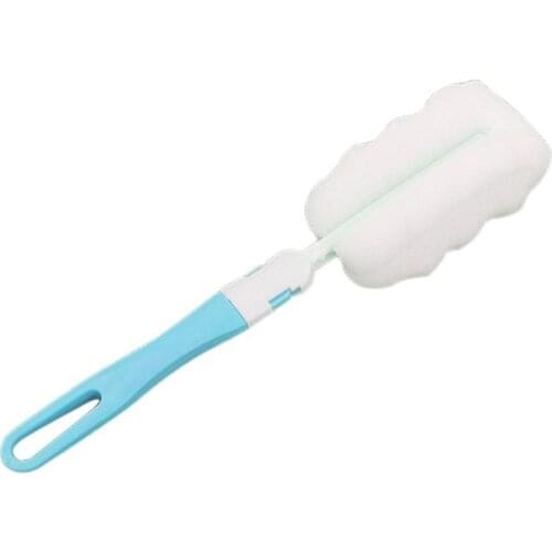 Easy Bottle Glass Cup Soft Sponge Cleaning Brush Kitchen Washing Scrubber Tool