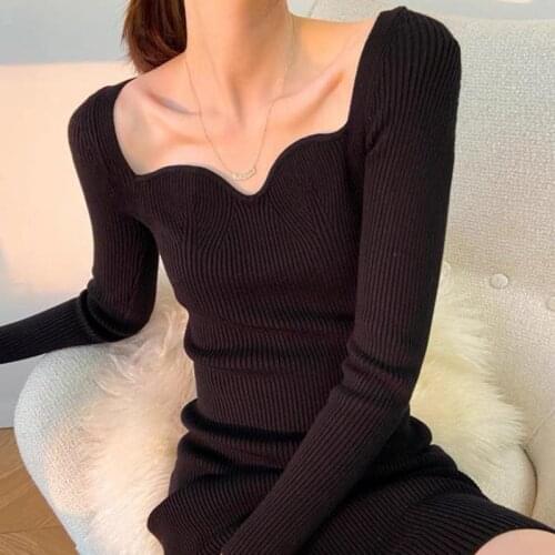 SHNSOPHI Fashionable Knitted Dresses