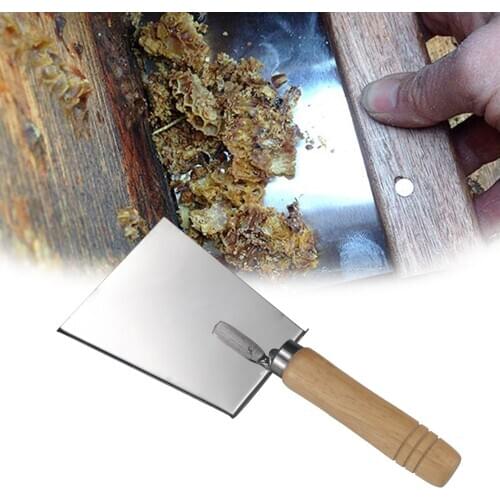 Beekeeping Beehive Shovel Bee Box Cleaning Stainless Steel Honey Scraper Cleaner Tools For Beekeeper Supplies
