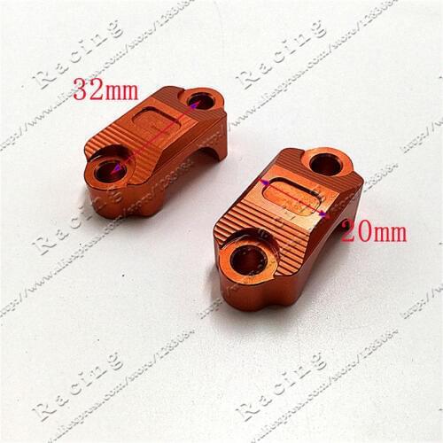 Brake Clutch Control Clamp CNC Billet Anodized Fits For KTM 85 125 200 250 350 450 530 SX SXF EXC Orange