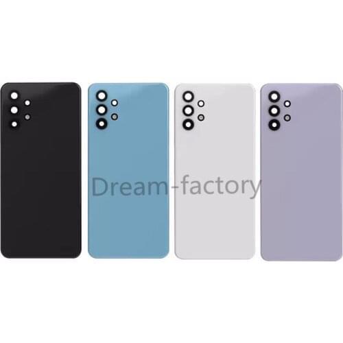 Back Glass Rear Cover Battery Door with Adhesive for Samsung Galaxy A22 A32 A42 A52 A72 5G