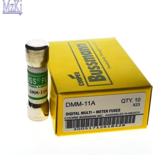 10PCS/LOT Hot New Original BUSSMANN FUSES DMM-11A 1000V 11A
