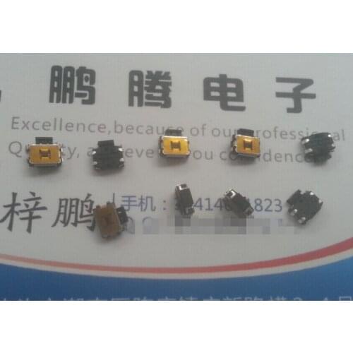 20PCS/lot NTC316-AA1J-B220T-A Taiwan medium tortoise touch button switch waterproof film MP3 MP4 patch 4 feet fixed point