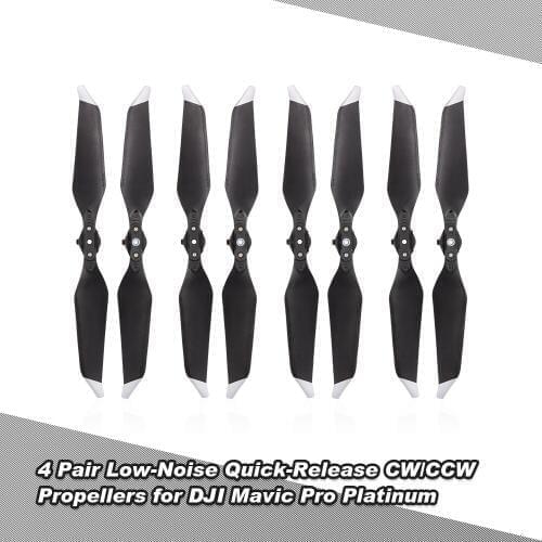 4 Pair 8331 Low-Noise Quick-Release CW/CCW Propellers for DJI Mavic Pro Platinum Propeller RC Accessories