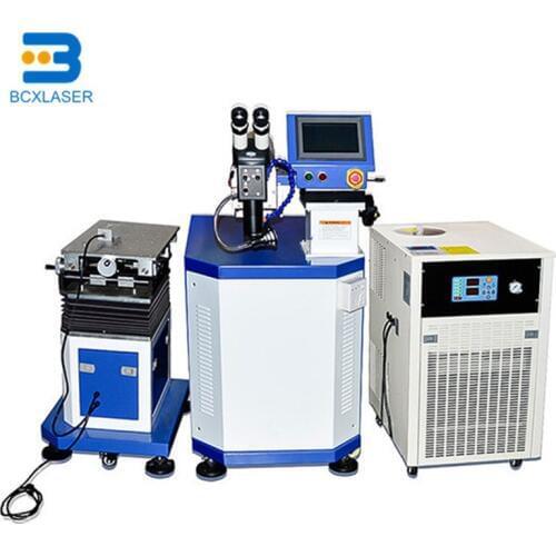 400W automatic laser welding machine AD font welding Metal mold
