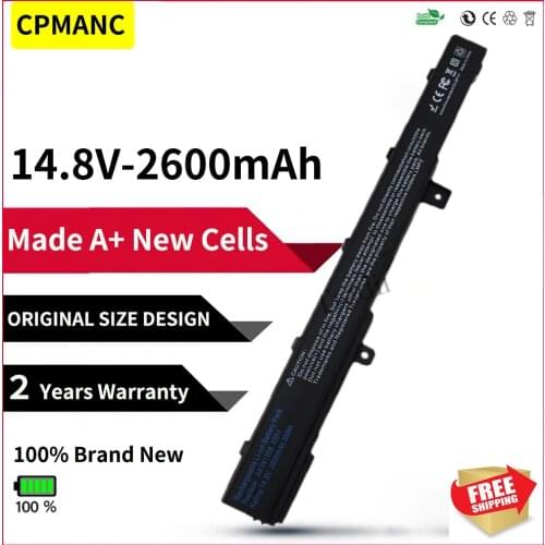 HSW Battery For ASUS X551C X551CA X551M A41N1308 A31N1319 0B110-00250100M X45LI9C YU12008-13007D X451CA X551CA X551CA-SX024H