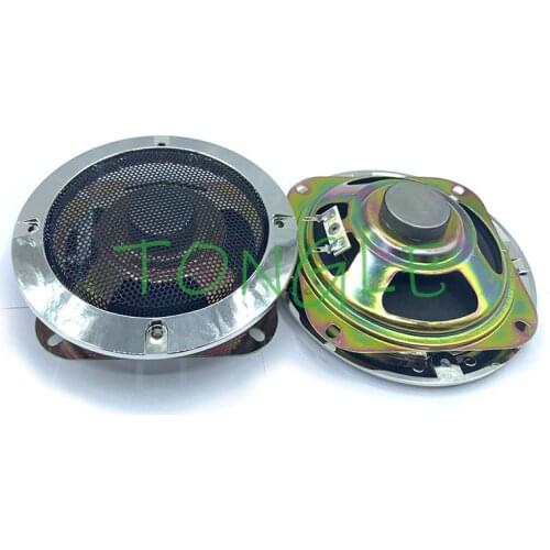 Free Shipping Square 2PCS 4 inch 8ohm 5W Speaker With Net Loudspeaker And Grill Arcade Game Machine Cabinet Accessory