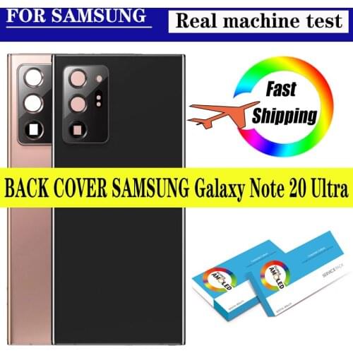 100％ New Samsung Galaxy Note 20 Ultra Battery Cover Housing Cover Back Case for Samsung note 20 ultra Door Rear Case Replacement