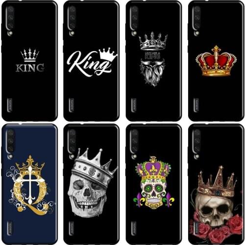Diamond Crown King Skull Case For Xiaomi Mi 10T Pro 9T Mi Note 10 Lite Mi 11 9 Coque For POCO X3 F2 Pro M3 Case