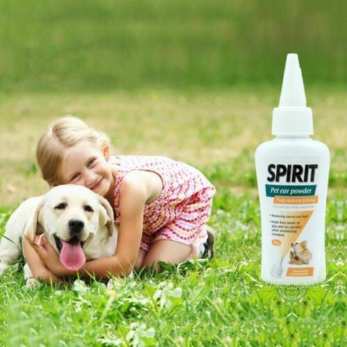 Anti-mite Anti-ticks Cleaning Supplies Dog Products Pet Ear Cleaner Pet Ear Excess Hair Removing Powder Healthy Care