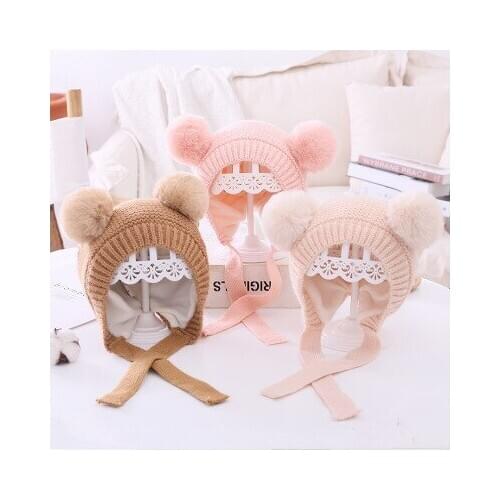 Зимние шапки для малышек FOCUSNORM China At AliExpress