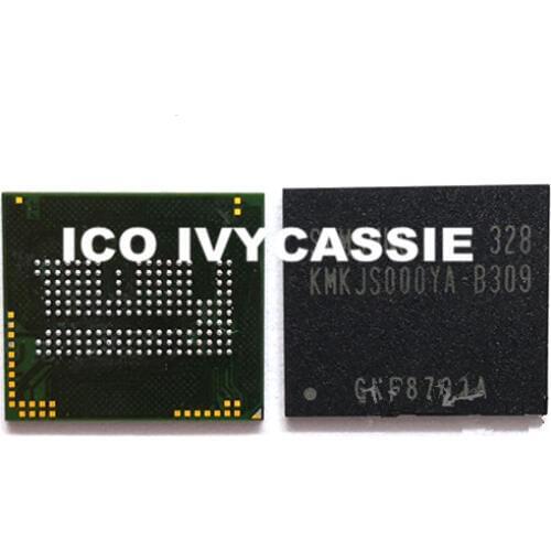 KMKJS000YA-B309 eMMC 32+8GB NAND Flash Memory IC Chip Used 100% Tested Good