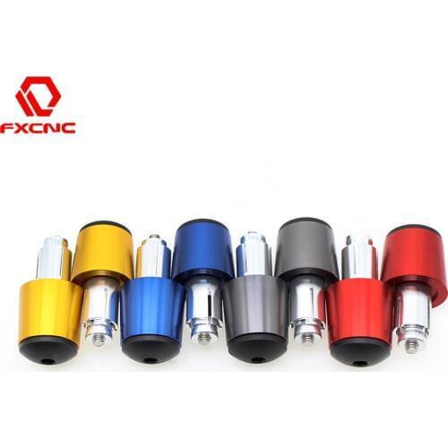 FX CNC Aluminum Motorcycle Handlebars Grips Ends Bar Ends Caps Handlebars For Honda CB250 1991 - 2007 2008 CB1000 2012 - 2014