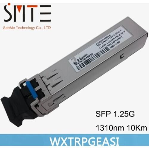 WXTRPGEAS1 Gigabit single-mode SFP 1.25G-1310nm-10km optical module WXTRPGEASI
