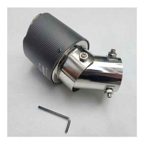 Muffler Carbon Fiber stainless exhaust Tip For Chevrolet Cruze chevy cruz 1.6 2009 2010 2011 2013 2016 accessories parts