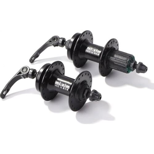 Mountain MTB Bicycle Front Rear Hub Bicycle Parts Disc Brake Beard Hub Quick Release Bike Parts 32 or 36 Holes