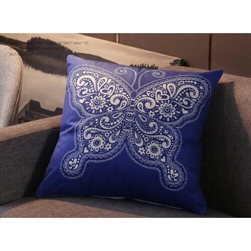 Vintage style cotton pillow classic sofa cushion bed pillow high fashion and comfortable plush pillow hotel pillow cushion