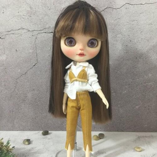 New Fashion 3pcs/set Doll Blyth Clothes Shirt+underwear+pant for Blyth,OB24,Azone,Barbies Dress for 1/6 doll accessories