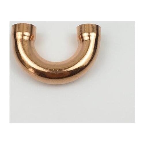 Copper 180 Elbow Plumbing Pipe Fitting Water Gas Oil Scoket Weld Coupler End Feed 180 Deg 22mm x1.2mm x68