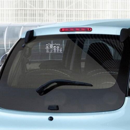 16*10.2cm The As* Family Stick Family Sticker Vinyl Decal Car Truck Funny Window Funny Personality Stickers Car Styling