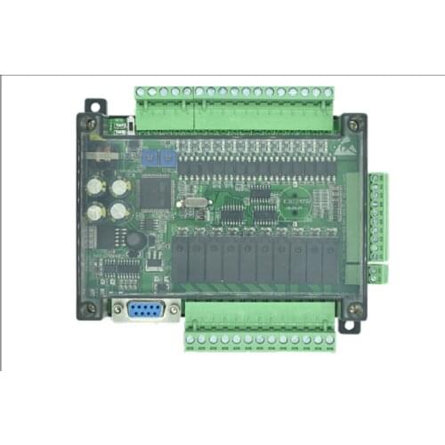 PLC Industrial Control Board FX3U-24MR with shell with 485 clock