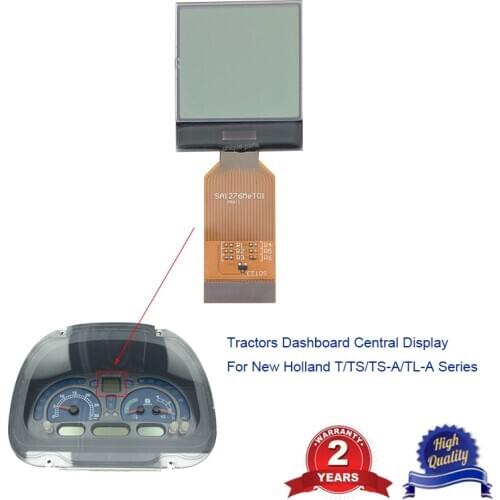 Dashboard LCD Display Screen For Tractors New Holland T TS Series TLA Series TSA Series 2004-2008