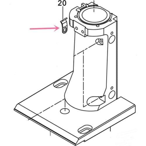 Hook Cover Spring plate #91-263284-05 For PFAFF Shoe Machine 491,474,591,574,MA591,MA574,ZOJE ZJ9610,ZJ9620,CS8891,CS8892,TTY591