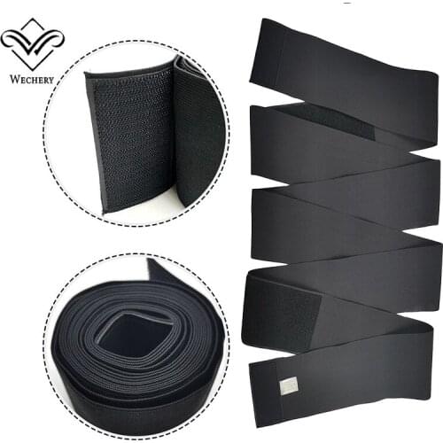 Belly Control Belt Slimming Waist Cincher Fitness Modeling Straps Unisex Body Shapers Girdle Elastic Waist Trainer 4*0.1m