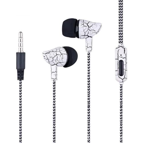 Sport Metal Wired Earphone 1.2M Deep Bass Stereo sport in-ear Earphones with Mic Volume Control For Xiaomi Samsung Huawei Phones
