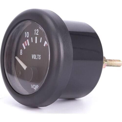 VDO Voltage Gauge 12V VDO Battery Voltmeter Unit Voltmeter Instrument Accessories
