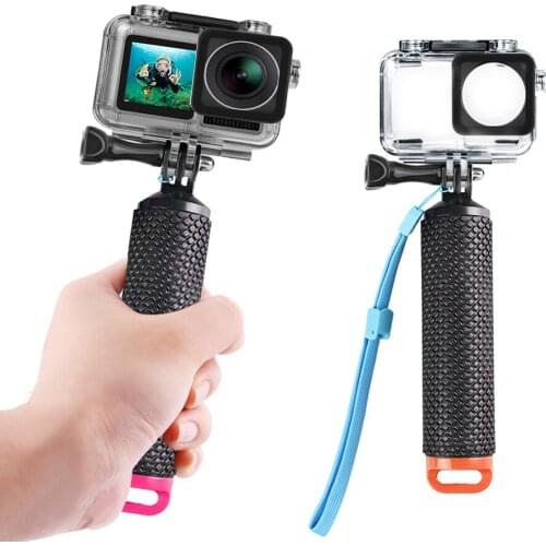 Waterproof Case Cover for DJI Osmo Action Shell Diving Buoyancy Handheld Stick Float Buoyancy Rod Sport Camera Accessories
