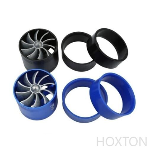 TURBO F1-Z Air Intake Gas Fuel Saver SINGLE Propeller Fan Universal Fit Turbine Turbocharger