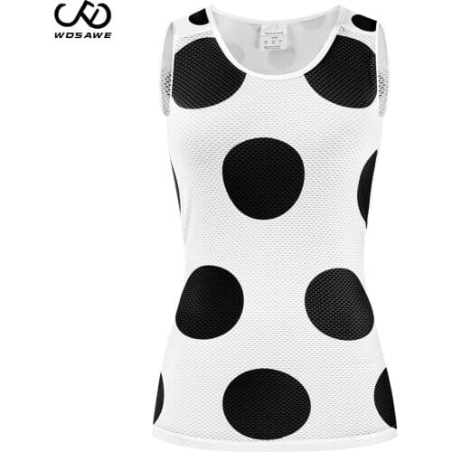 WOSAWE Cycling Vest women Mesh Keep Dry Ciclismo Sleeveless Bike Bicycle Undershirt Jersey Windproof Casual Vest bike Clothing
