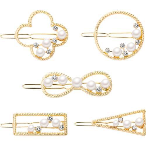 CHENFAN Korean hairpin fashion pearl clip girls hair accessories barrette best selling 2020 products women hair accessories gift