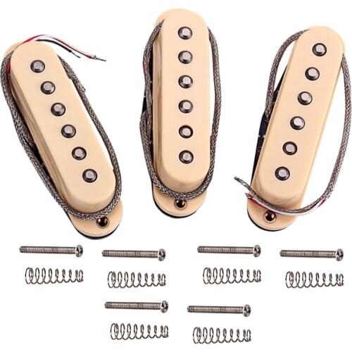 3 X Guitar Bridge / Middle / Neck Pickup Pickup Set For 6 String Electric Guitar Replacement Parts