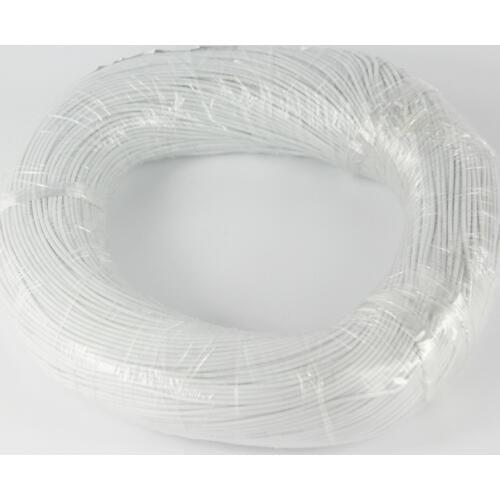 600m White Silicon Wire 18/20/22/24/26AWG Heatproof 200 degree Soft Silicone Silica Gel Wire Cable For RC Model Battery Part