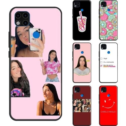 Charli Damelio Donut Case For Xiaomi Redmi Note 8 9 Pro 8T 9S Note 10 Pro Funda For Redmi 9 9C 9A K40 9T Cover