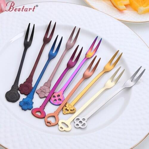 Colourful Fork Sets