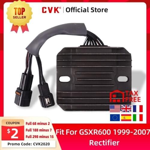 CVK Rectifier Voltage Regulator Charger For SUZUKI GSXR600 GSXR750 GSXR1000 GSX-R GSX 600 750 1000 R 2005 2006 2007 2008 SV650