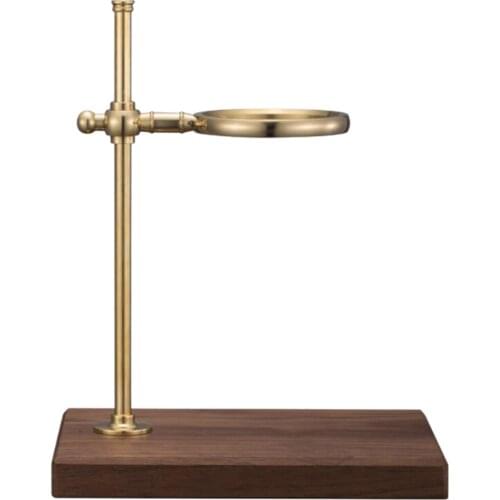 Coffee Dripper Stand Filter Holder Support Wooden Base for Home Kitchen Tool