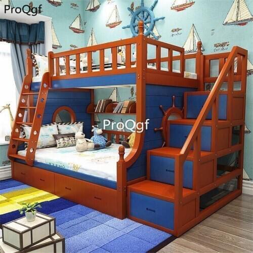 Ngryise updown navy two color choice bedroom bed