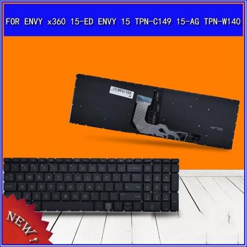 Laptop Keyboard For HP ENVY x360 15-ED ENVY 15 TPN-C149 15-AG TPN-W140 Notebook Replace Keyboard