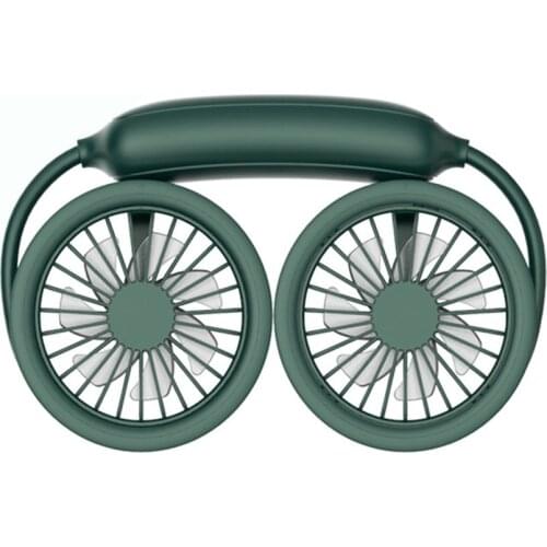 WS36S Multifunctional Hanging Neck Fan USB Charging Mini Hanging Neck Leafless Fan Outdoor Sports Fan Air Cooler