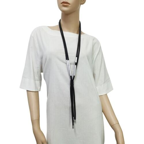 Multi Layer Rubber Choker Pendant Necklace For Women Designer Handmade Jewelry Necklaces Bohemian Clothes Accessories Wholesale