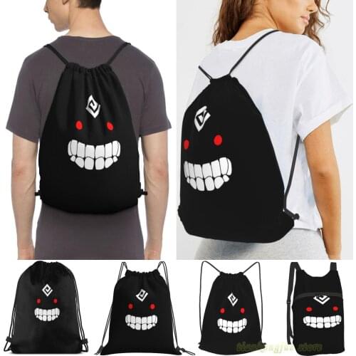Men Outdoor Travel Drawstring Backpack Bags Black Spirit (Black Desert Online) Women Sports Travel Bag Fitness Swimming Bag