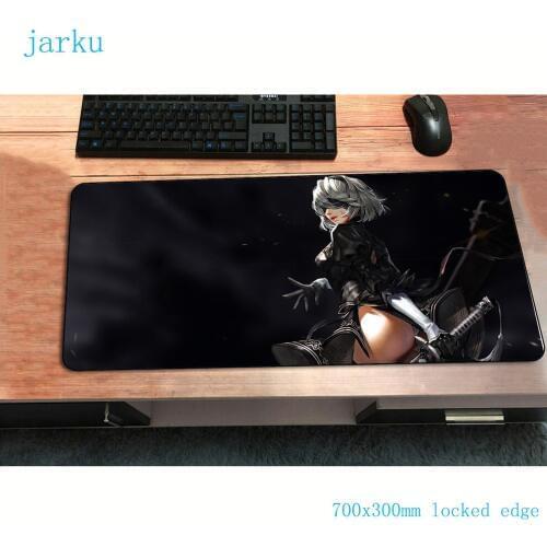 NieR Automata padmouse 700x300x2mm gaming mousepad gamer mouse mat Popular pad keyboard computer mouse pad laptop play mats