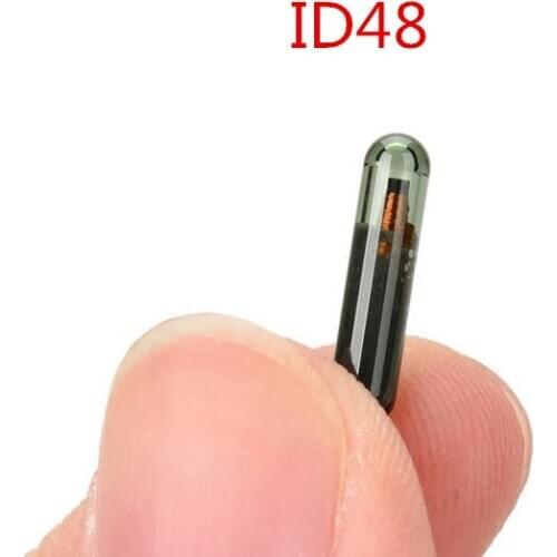 New 10pcs/lot key transponder chip 48 ID48 Chip ID:48 Glass Car OEM id 48 megamos For Passat Sagitar Santana