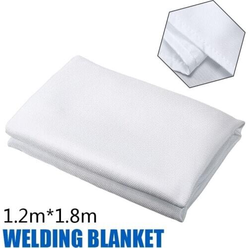 1.8m*1.2m Flame Retardant Blanket Emergency Survival Shelter Fire Welding Blanket Fiberglass Safety Cover Protective Equipment