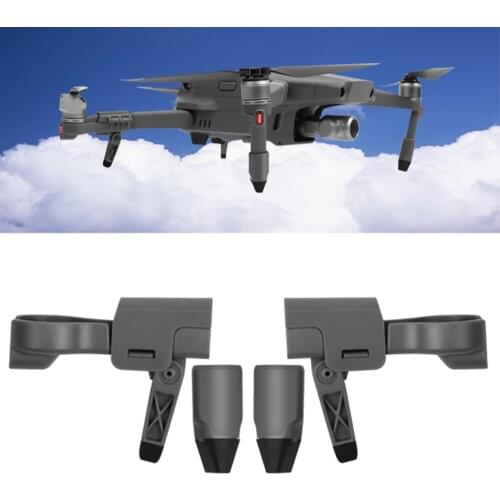 Premium ABS Plastic Foldable Landing Gear Replacement Parts Extender 24mm Increase Legs for DJI Mavic 2 Pro Zoom Drone