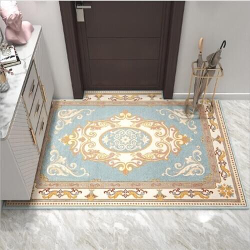 European Style Entrance Mat Dornier Entrance Door Door Mat Household Bedroom Living Room Carpet Entrance Door Non-slip Mat